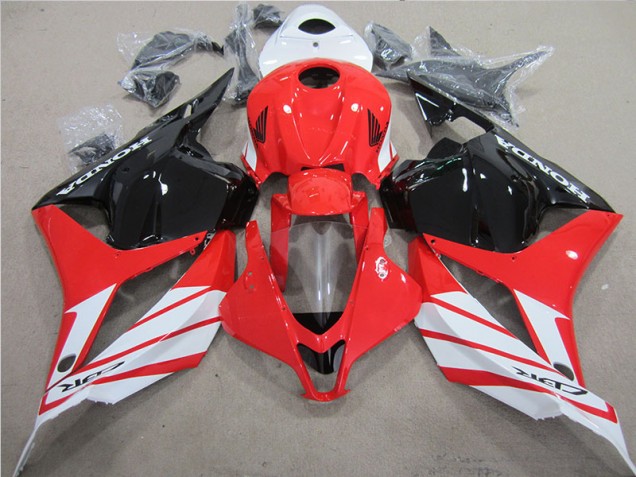 Custom 2009-2012 Red Black White Honda CBR600RR Motorcylce Fairings Custom 2009-2012 Red Black White Honda CBR600RR Motorcylce Fairings