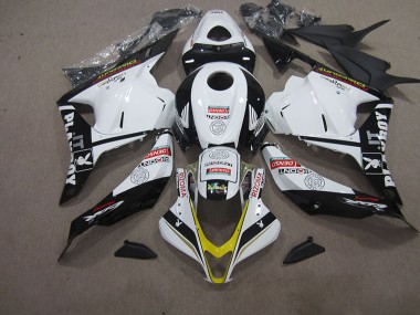 Aftermarket 2009-2012 White Black DENSO RIZOMA Honda CBR600RR Motorcycle Fairing Kits