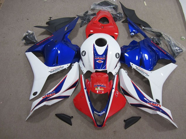 Custom 2009-2012 Red White Blue HRC Honda CBR600RR Motorbike Fairing Custom 2009-2012 Red White Blue HRC Honda CBR600RR Motorbike Fairing