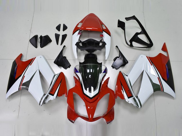 Custom 2002-2013 White Red Honda VFR800 Motorcycle Replacement Fairings Custom 2002-2013 White Red Honda VFR800 Motorcycle Replacement Fairings
