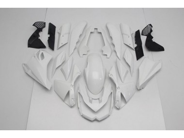 Aftermarket 2007-2009 White Kawasaki Z1000 Motorcyle Fairings