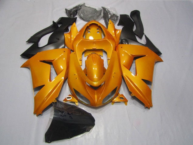 Custom 2006-2007 Orange Kawasaki ZX10R Bike Fairing Custom 2006-2007 Orange Kawasaki ZX10R Bike Fairing