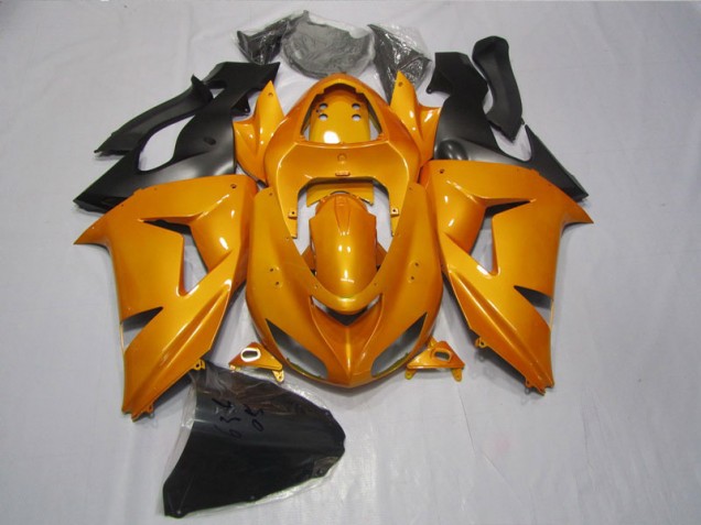 Aftermarket 2006-2007 Orange Kawasaki ZX10R Bike Fairing