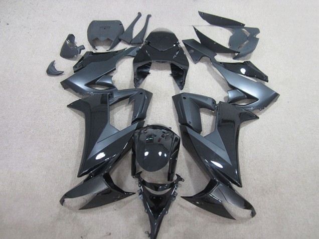 Custom 2008-2010 Black Kawasaki ZX10R Motorbike Fairing Custom 2008-2010 Black Kawasaki ZX10R Motorbike Fairing