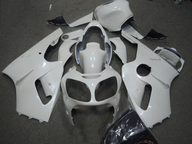 Custom 2000-2001 White Kawasaki ZX12R Motorcycle Fairing Custom 2000-2001 White Kawasaki ZX12R Motorcycle Fairing