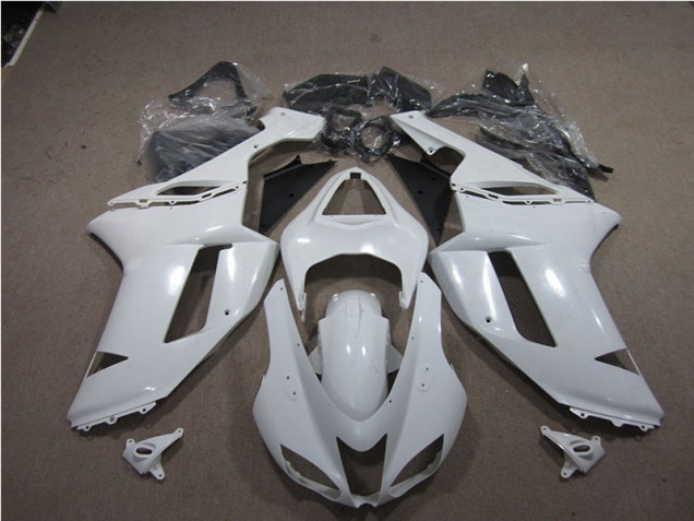 Custom 2007-2008 Unpainted Kawasaki ZX6R Bike Fairing Kit Custom 2007-2008 Unpainted Kawasaki ZX6R Bike Fairing Kit