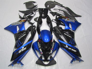 Aftermarket 2009-2012 Kawasaki Ninja ZX6R Motorcycle Fairings MF6711