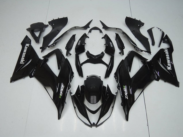 Custom 2013-2018 Gloss Black Kawasaki ZX6R Motorcycle Fairing Custom 2013-2018 Gloss Black Kawasaki ZX6R Motorcycle Fairing