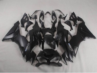 Custom 2019-2023 Black Kawasaki ZX6R Replacement Fairings