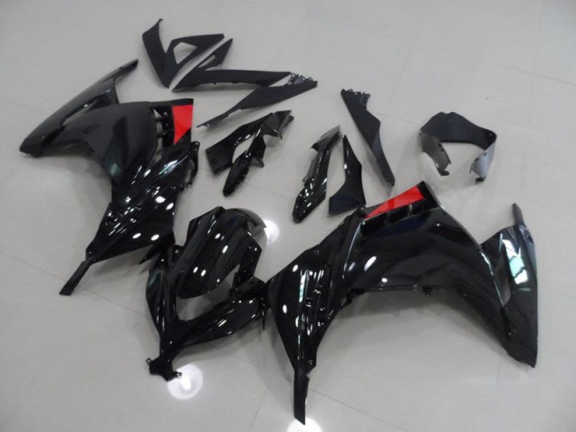 Custom 2013-2016 Black Red Kawasaki ZX300R Bike Fairing Kit Custom 2013-2016 Black Red Kawasaki ZX300R Bike Fairing Kit