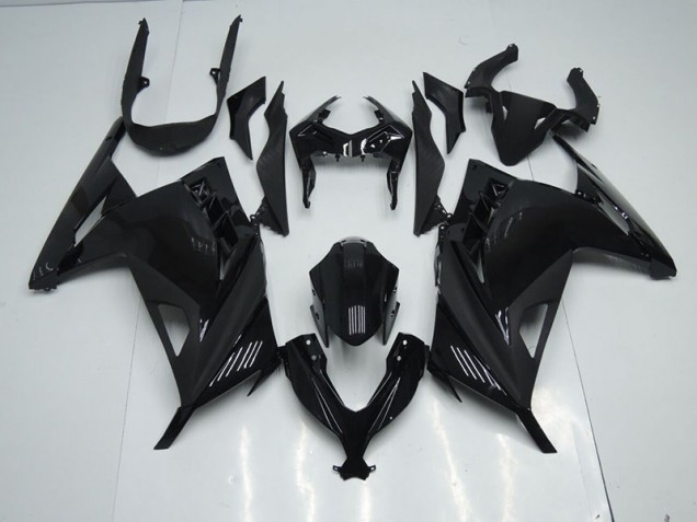 Custom 2013-2016 Black Kawasaki ZX300R Motorcycle Bodywork Custom 2013-2016 Black Kawasaki ZX300R Motorcycle Bodywork