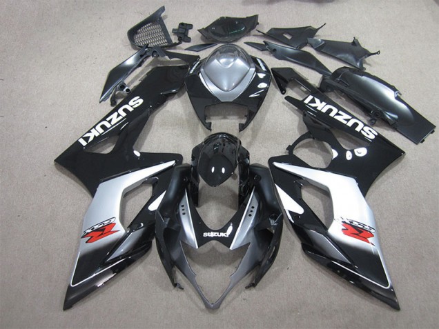 Custom 2005-2006 Black White Decal Suzuki GSXR1000 Motorbike Fairings Custom 2005-2006 Black White Decal Suzuki GSXR1000 Motorbike Fairings