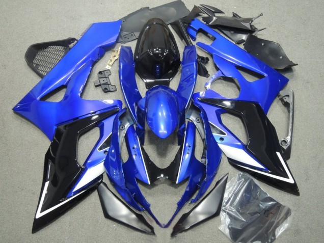 Custom 2005-2006 Blue Suzuki GSXR1000 Motorbike Fairing Kits Custom 2005-2006 Blue Suzuki GSXR1000 Motorbike Fairing Kits
