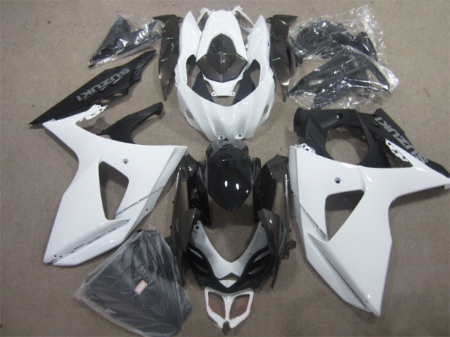Custom 2009-2016 White Black Suzuki GSXR1000 Motorcycle Fairing Custom 2009-2016 White Black Suzuki GSXR1000 Motorcycle Fairing