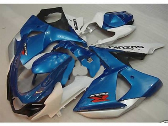 Custom 2009-2016 Blue White Suzuki GSXR1000 Motorcycle Fairing Kit Custom 2009-2016 Blue White Suzuki GSXR1000 Motorcycle Fairing Kit