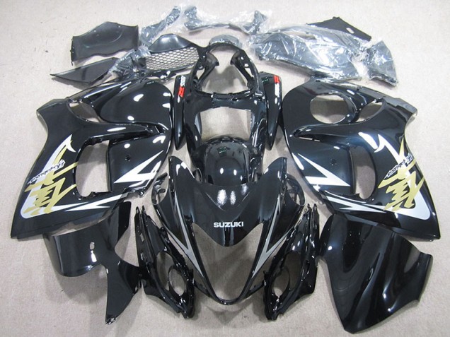 Custom 2008-2019 Black Gold Decal Suzuki GSXR1300 Hayabusa Motorbike Fairings Custom 2008-2019 Black Gold Decal Suzuki GSXR1300 Hayabusa Motorbike Fairings