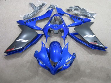 Custom 2007-2008 Blue Black Yamaha YZF R1 Motorbike Fairing