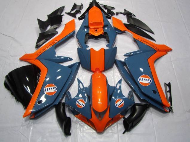 Custom 2007-2008 Red Gulf Yamaha YZF R1 Replacement Motorcycle Fairings Custom 2007-2008 Red Gulf Yamaha YZF R1 Replacement Motorcycle Fairings