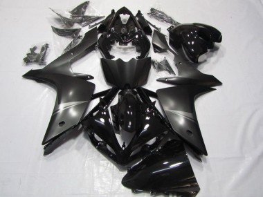 Custom 2007-2008 Black Yamaha YZF R1 Motor Fairings