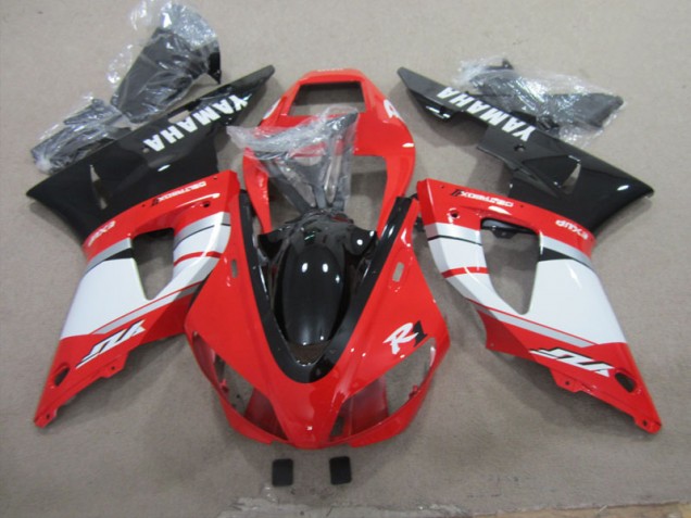 Custom 2009-2011 Red Black White Yamaha YZF R1 Replacement Motorcycle Fairings Custom 2009-2011 Red Black White Yamaha YZF R1 Replacement Motorcycle Fairings