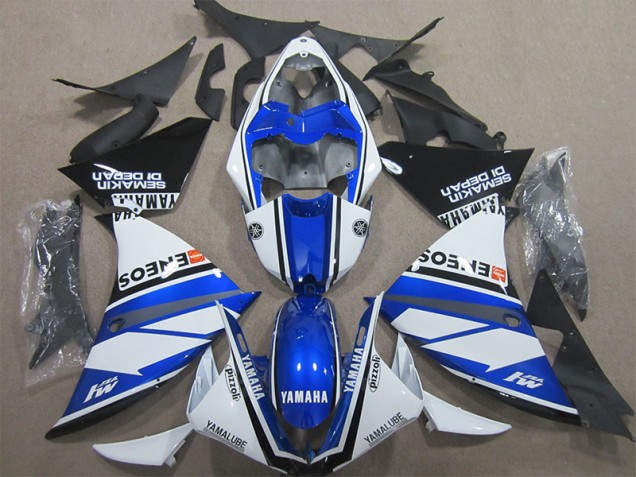 Custom 2009-2011 Blue White Yamaha YZF R1 Motorcycle Fairing Custom 2009-2011 Blue White Yamaha YZF R1 Motorcycle Fairing