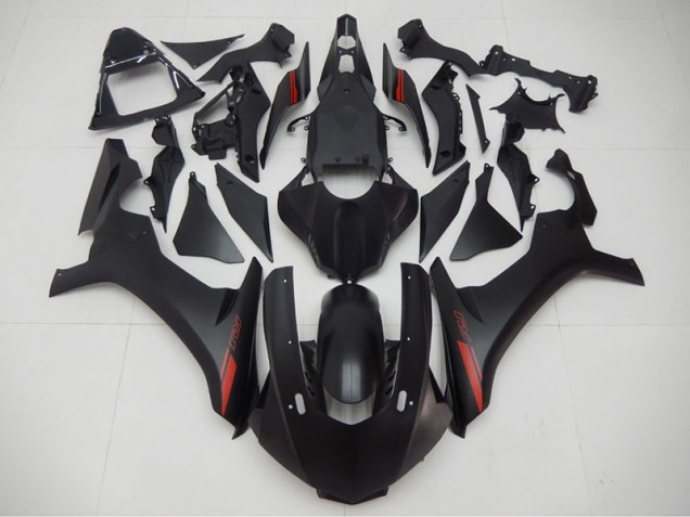 Custom 2015-2019 Black Red Yamaha YZF R1 Motorcycle Fairings Kit Custom 2015-2019 Black Red Yamaha YZF R1 Motorcycle Fairings Kit