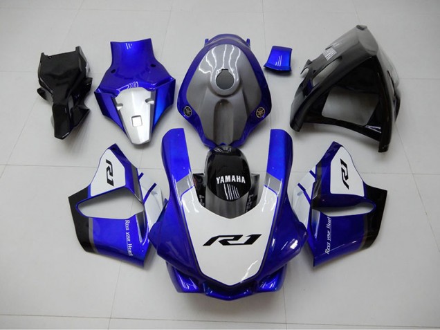 Custom 2015-2019 Blue White Yamaha YZF R1 Bike Fairings Custom 2015-2019 Blue White Yamaha YZF R1 Bike Fairings