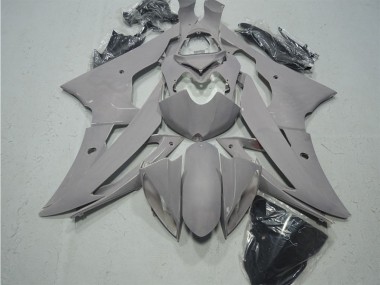 Custom 2008-2016 Grey Yamaha YZF R6 Motorcycle Bodywork